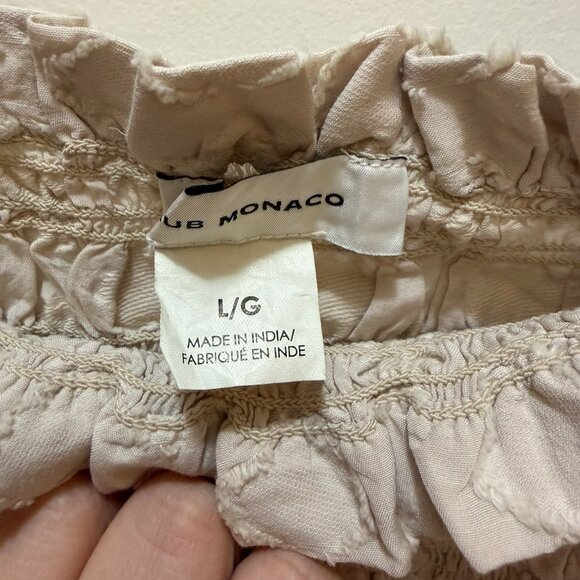 Club Monaco Peplum Top - Picture 4 of 4